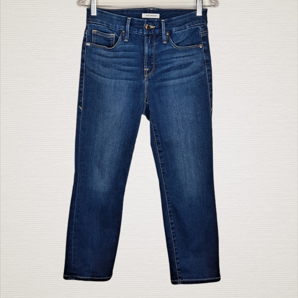 Good American Petite Size 4/27 Straight Jeans
